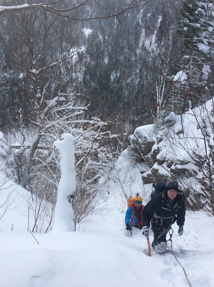 Ice Climbing Mount Willard