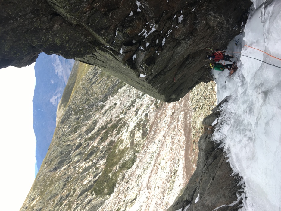 Ice Climbing Pinnacle Gully